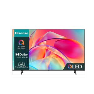Hisense 50-inch QLED 4K UHD TV, VIDAA Smart TV, Black, Model 50E7KQ