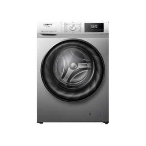 Crafft Automatic Front Load Inverter Washing Machine, 12 kg, 80% Drying, 15 Programs, Silver - CWF120HSL