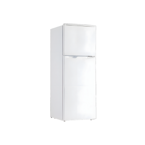 Dansat Double Door Refrigerator – 4.5 Cu Ft (128 Liters) – White