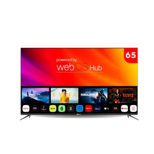 Dansat 65-Inch Screen, 4K Resolution, WebOS Operating System, Built-In Receiver, 2 Remotes, With Wall Mount - DTD65UWS.