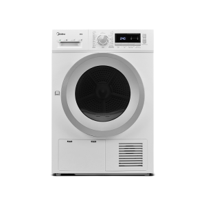 Midea Dryer Front Load – Condensing – 8 Kg Drying – 16 Programs – White – MDG80C