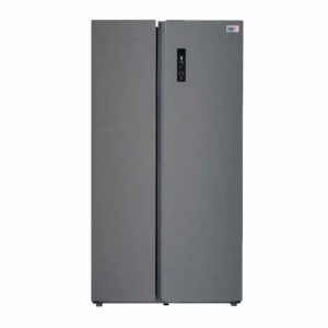 Frego Side-by-Side Refrigerator, 20 Feet, 562 Liters, Steel Color, Inverter Compressor