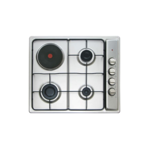Kitchen Line Hob 60 cm 3 Gas Burners + 1 Electric Burner Italian Zepa G4015