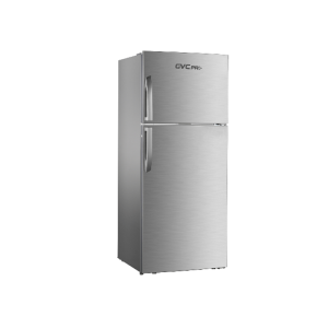 GVC Pro Refrigerator and freezer, top mount 420 liters, 14.8 cubic feet, silver - GVRF-750S