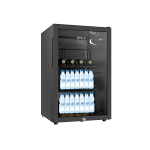 GVC-PRO Display Refrigerator with Glass Door, 7 Cu Ft, Black