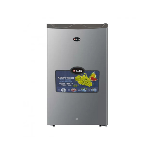 KLG Refrigerator Single Door 3.2  Ft. - 90 L - Silver - KLG-DR(100)