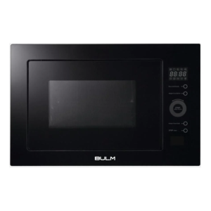 Bulm Built-in Microwave With Grill, Digital LED Display, Red, Royal Design 28 L Black - NERO28