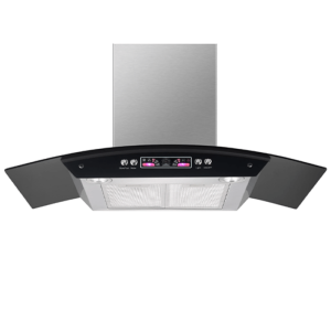 Turbo Line Pyramid Hood, 90 cm, Stainless Steel/Glass -TG02-90