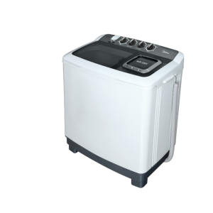 Midea Washer Top Load – Twin-Tub -10 Kg Washing & 4.6 Kg Drying – 3 Programs – White 