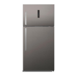 Crafft Refrigerator Two Doors Dark Silver 546 Liter 19.9 Feet Inverter