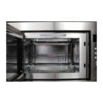 Kitchen Line Built-in Microwave 28L 900W with Grill 60cm - Silver - AG928B8V - Image 2