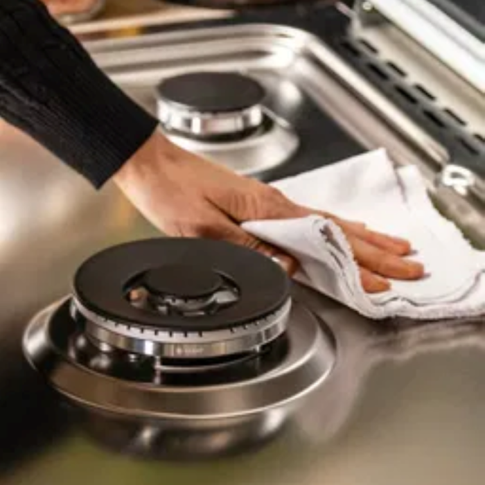 ⁦جليم غازفرن 50*80 آمن بالكامل 5 شعلات  -AL857GIFS⁩ - الصورة ⁦2⁩