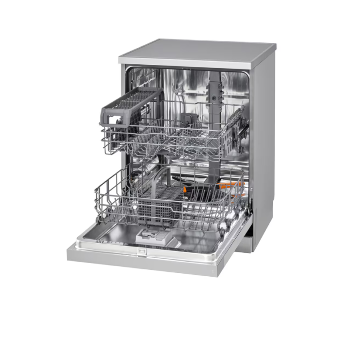 ⁦إل جي غسالة صحون، 14 مكان تخزين  5 برامج، فضي-DFC612FVE⁩ - الصورة ⁦5⁩