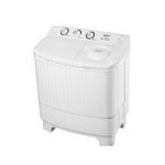 Crafft Twin Tub Washing Machine, 7 kg, White - CTT1B7W