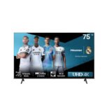 هايسنس شاشة 75 بوصة، نظام تشغيل فيدا، دقة 4K، موديل HS75A6K