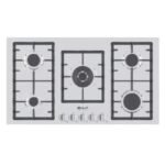 Tefal 90cm Italian B95-902X 5-burner gas hob with grill