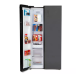 ⁦ثلاجة باناسونيك دولابي سعة 20.8 قدم  تبريد متطور بتقنية الإنفيرتر وتصميم أنيق بلون فضي-NR-BS782GKSA⁩ - الصورة ⁦4⁩