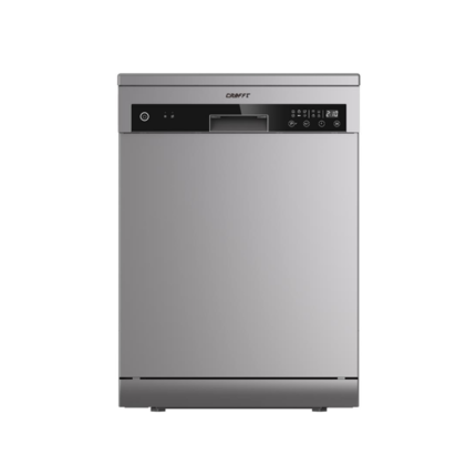 Crafft Dishwasher 15 Storage Places, 6 Programs, Steel - CDW6P15PSTSG