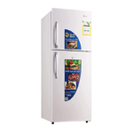 Dansat Refrigerator 2 Door , Fridge Freezer, 10.2 Cold System, White, 134 Liters - DAN1020DF