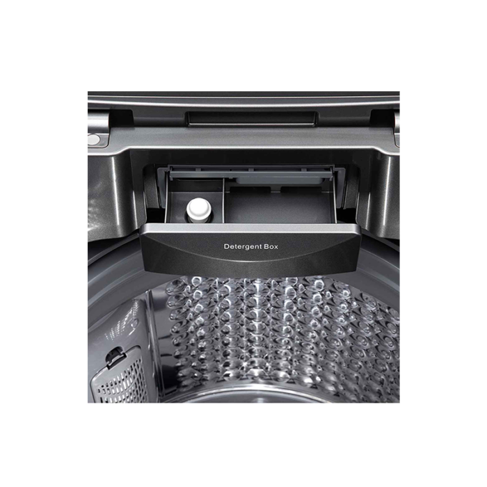 ⁦غسالة TCL أوتوماتيك علوية سعة 18 كغ – فضي – F318TLG⁩ - الصورة ⁦5⁩