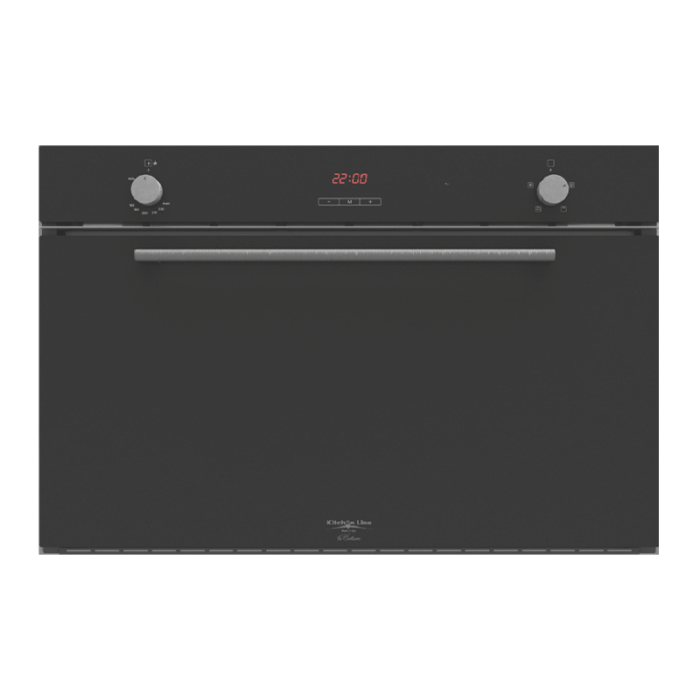 Bulm Built-In Oven, 90 Cm, Electric, 9 Functions, Digital, Black Crystal, Made In Italy - FE9VV092EG - Image 3
