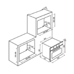 Kitchen Line Built-In Electric Oven - 90 cm - 6 Functions - Stainless Steel - FE9V063AXN - Image 3