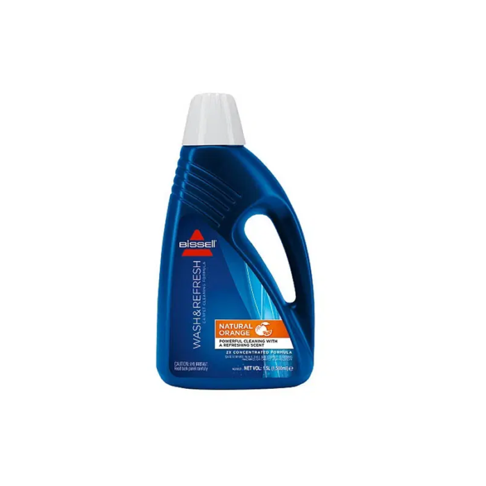 ⁦بيسيل محلول غسيل وتنظيف السجاد برائحة البرتقال الطبيعي، 1.5 لتر (1146K)⁩ - الصورة ⁦2⁩