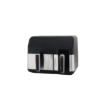 Dots Double Air Fryer 2700W, 8.3 Liter, Black - FRA-D502