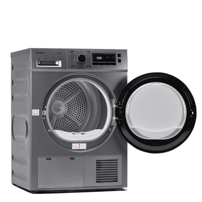 Midea Front Load Dryer  Condensing  8kg Drying  16 Programs  Grey  MDG80CS - Image 4