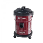 مكنسة كهربائية برميل بسعة 18 لتر وقوة 1600 واط – لون برغندي - GVCV-1600