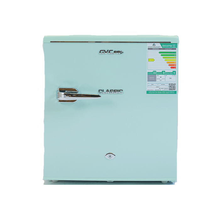 GVC Pro Classic mini bar refrigerator, modern design, Green 48 L. - Image 2