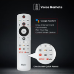 ⁦تلفزيون هاير 75 بوصة بدقة 4k يو اتش دي سمارت QLED نظام تشغيل Google TV موديل H75S80FUX⁩ - الصورة ⁦7⁩