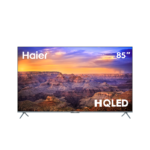 HQLED 4k جوجل تي في صوت محيطي و رؤية محيطية  هايرشاشة 85 بوصة -H85S5UX PRO