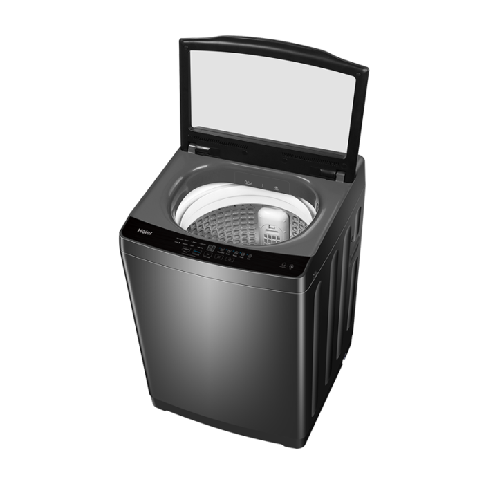 Haier Washing Machine Top Load 8kg , 8 Programs. Silver - HWM80-316S6 - Image 3