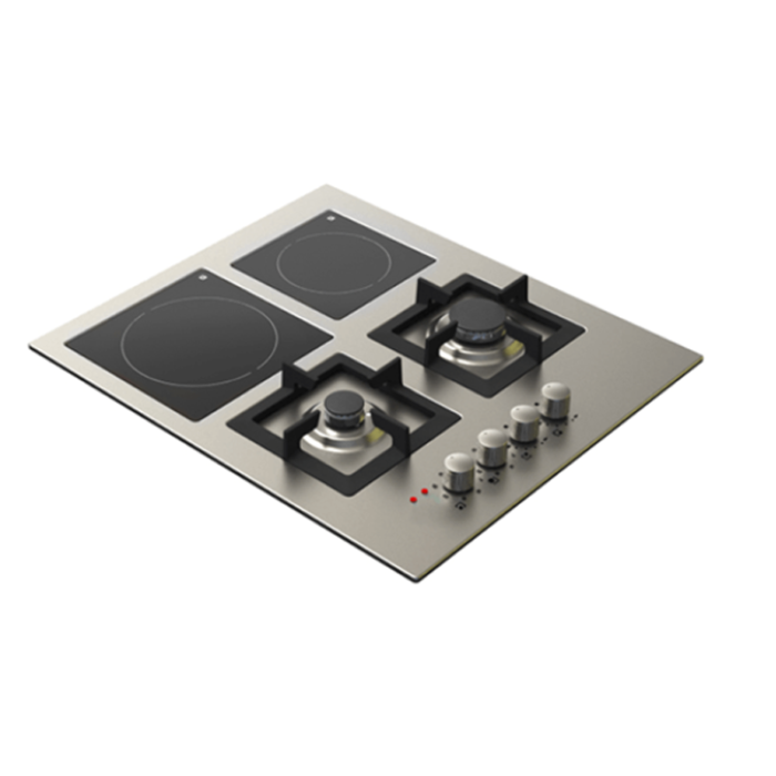 ⁦كتشن لاين سطح 2 عين غاز +2 عين كهرباء سيراميك - JE4009⁩ - الصورة ⁦3⁩