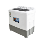 ⁦سوبر جنرال غسالة حوضين 18 كجم, ابيض - KSGW1888N⁩ - الصورة ⁦3⁩