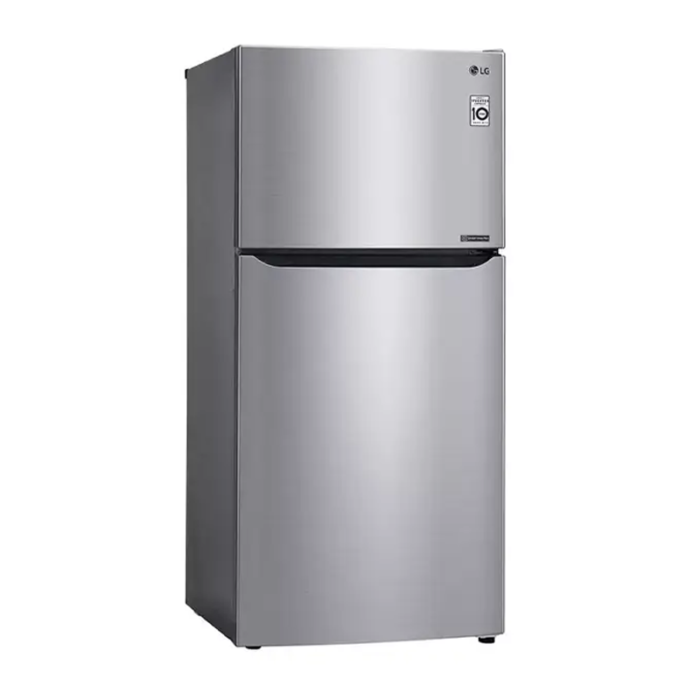 ⁦ثلاجة إل جي بابين مع فريزر علوي بسعة 19.6 قدم و553 لتر – ضاغط عاكس إنفرتر – ستانلس ستيل-LT20CBBVIV⁩ - الصورة ⁦2⁩