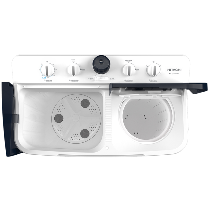 Hitachi Twin Tub Washer 8KG  Dark Grey  LTT08JWTMRG - Image 5