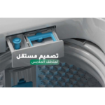 Midea Washer Top Load  10 Kg Washing  8 Programs  White  MA200W100WSA - Image 7