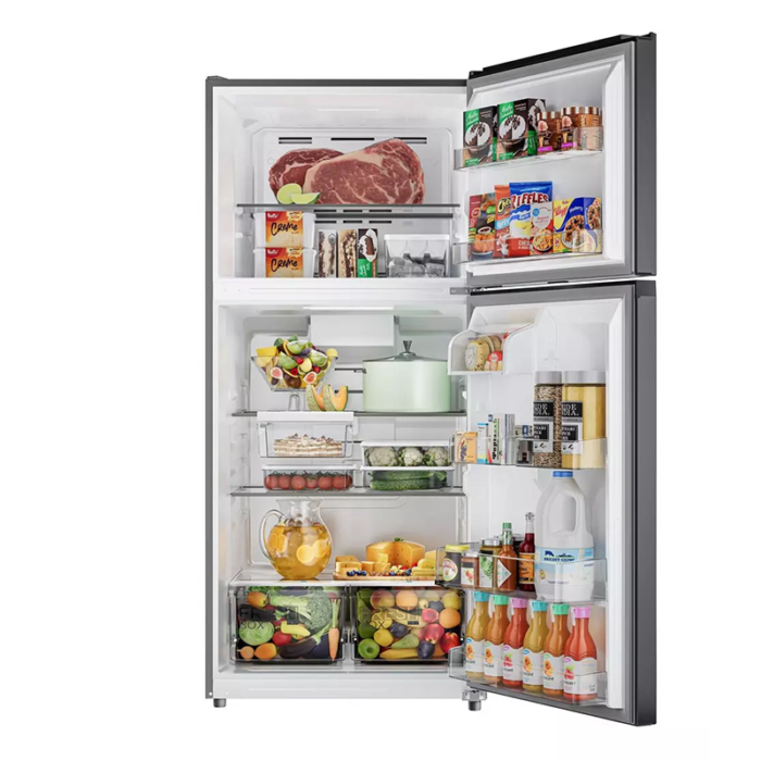 Midea Refrigerator, 20.3 cu. ft., Inverter, Electronic Control, Multi Air Flow, Odor Absorption Technology, Fast Freezing, Fast Cooling, 50/60 Hz, Steel, MDRT765FGU46DO - Image 3