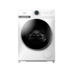 Midea Front Load Washing Machine 12kg, 14 Program, Inverter, White - MF200W120W1WSA