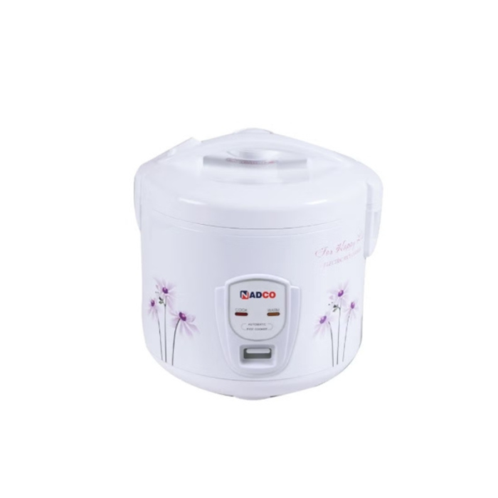 Nadco Deluxe Rice Cooker 1.8L White - NC-518DL - Image 2