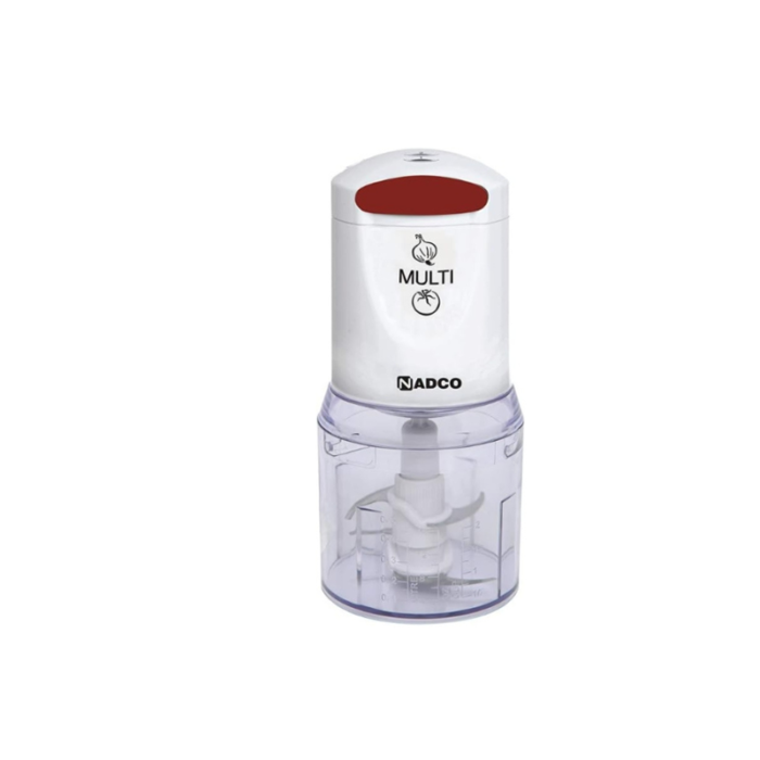 Nadco Food Chopper, Red 500 ML - NC-42CH - Image 2