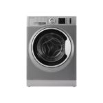 اريستون غسالة تحميل أمامي – 9 كجم غسيل – 15 برنامج – فضي – NLM11946SCA60HZ