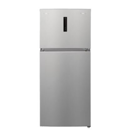 باناسونيك ثلاجة بفريزر علوي , سعة 14.4 قدم³ , إنفرتر موفر للطاقة , لون فضي ,NR-BC535VSSA