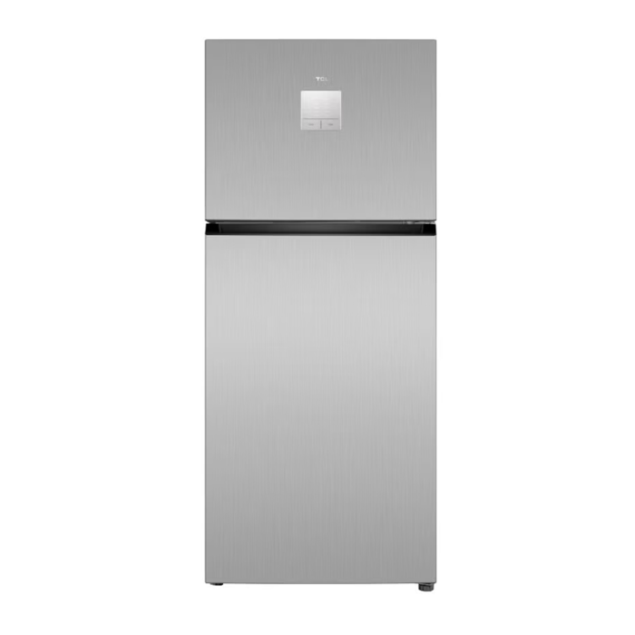 TCL 2-Door Refrigerator 16.5 Cu.ft  465 Liters  Inverter  Silver  P605TMIX - Image 2