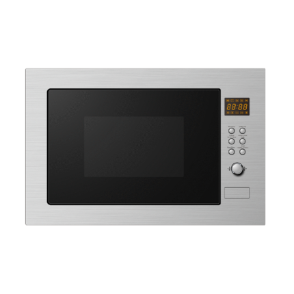 Kitchen Line Built-in Microwave 28L 900W with Grill 60cm - Silver - AG928B8V