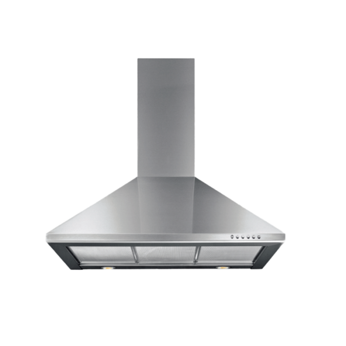 ⁦تربولاين بومباي شفاط هرمي 60سم  استيل , صنع في ايطاليا , قوة الشفط 1000 ,  PRF0176701⁩ - الصورة ⁦2⁩