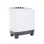 Midea Top Load Washing Machine - 2 Tubs - 12 kg Washing and 7 kg Drying - 3 Programs - White - TW120ADNB - Image 3