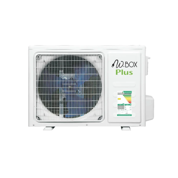 ⁦دبليو بوكس مكيف سبليت 18 بارد , تبريد فعلي 17300 , ريش ذهبية , تربو , توزيع 4 اتجاهات WBSP18CPLUS⁩ - الصورة ⁦3⁩